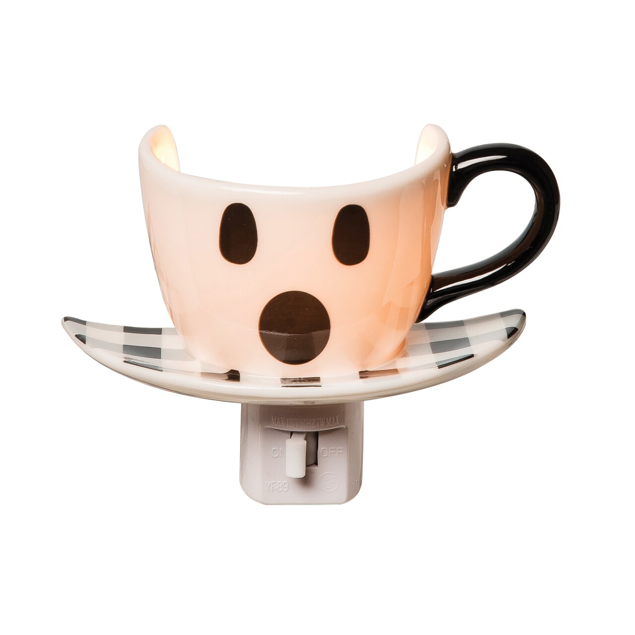 Ghost Halloween Decorative Night Light Teacup Figurine Decoration